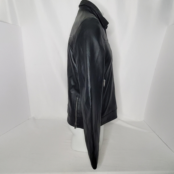 Bolongaro Trevor Artesia Slim Fit Leather Jacket - Picture 8 of 16